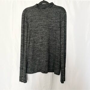 Rafaella Charcoal Knit Sweater